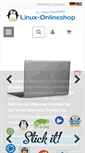 Mobile Screenshot of linux-onlineshop.de