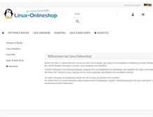 Tablet Screenshot of linux-onlineshop.de